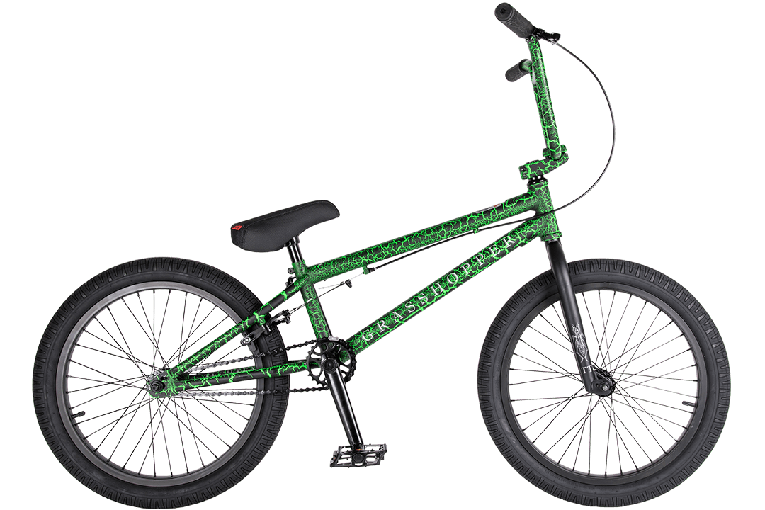 Велосипед TechTeam BMX Grasshopper 20" зелёный