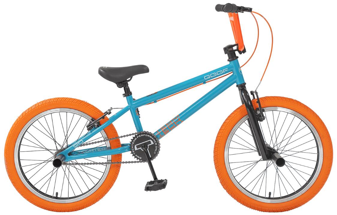 Велосипед TechTeam BMX Goof 20" бирюзовый