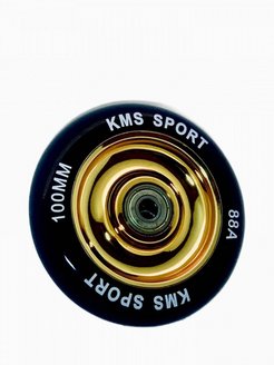 Колесо KMS Sport 100mm метал золото