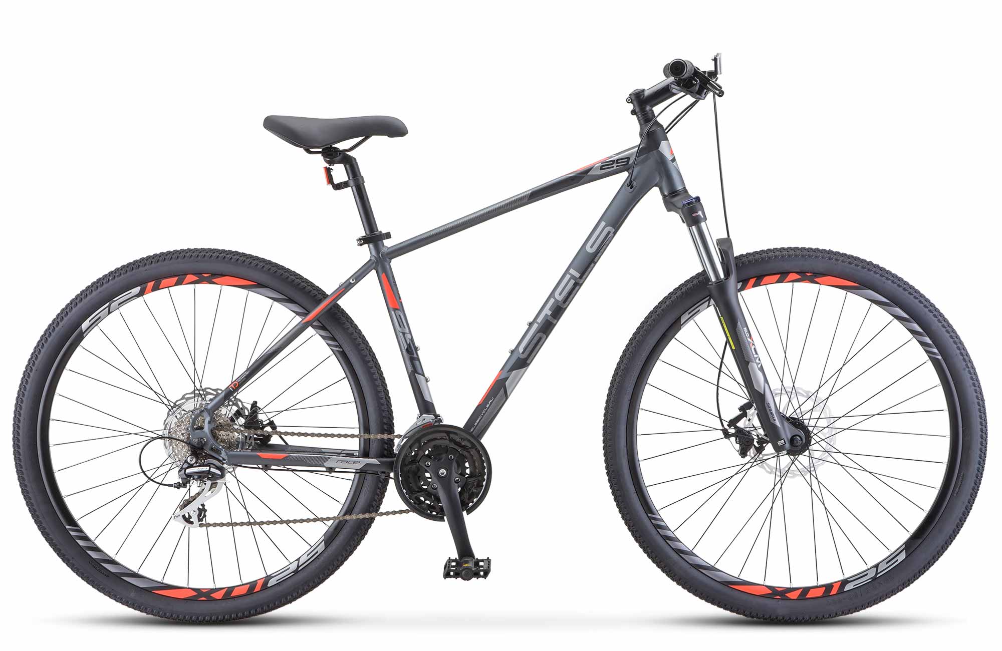 Велосипед Stels 29" Navigator- 950 MD 18,5'' антрацитовый/чёрный
