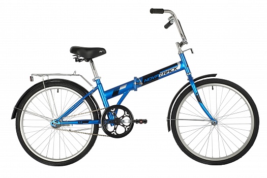 Велосипед NOVATRACK 24" складной синий