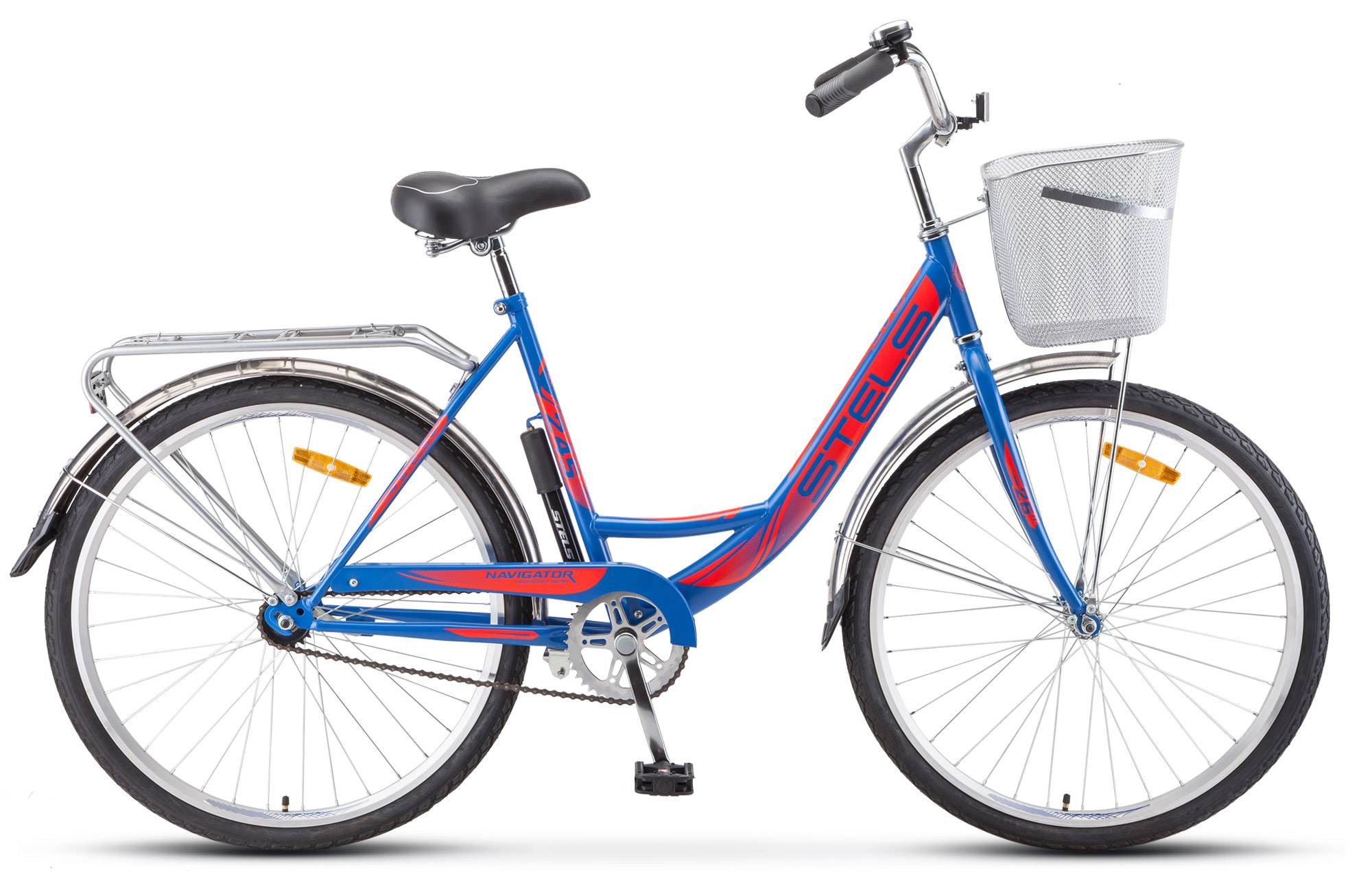 Велосипед Stels 26" Navigator- 245 19" синий-красный