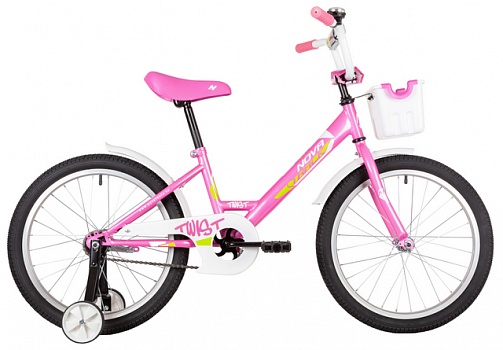 Велосипед NOVATRACK 20", TWIST, розовый