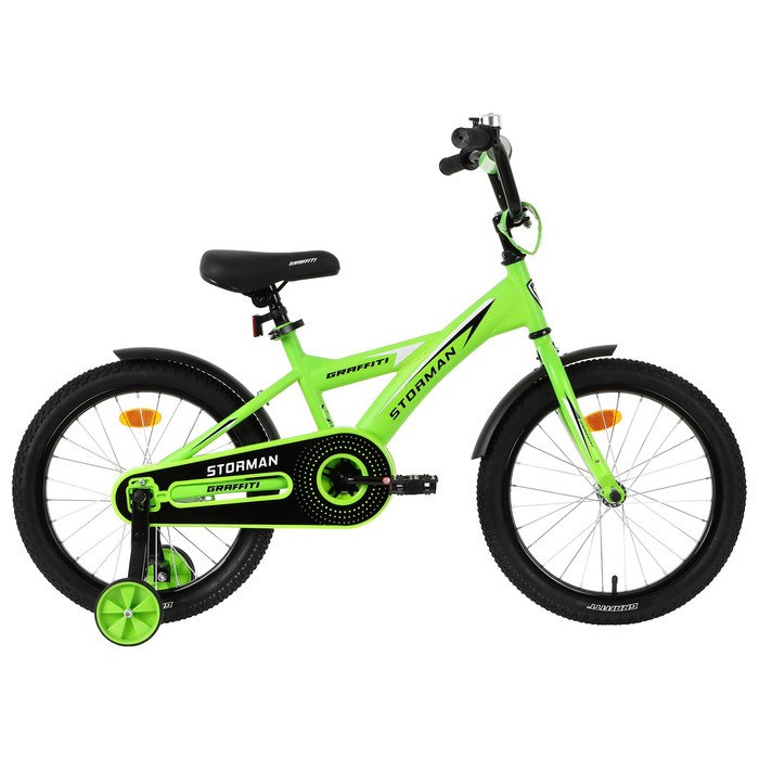 Велосипед 18" Graffiti Storman зелёный