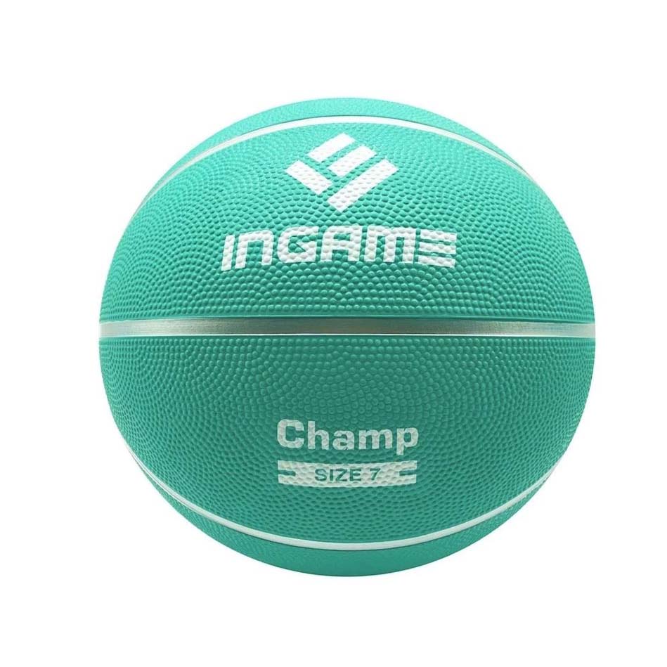 Мяч баскетбол INGAME Champ 7, зеленый