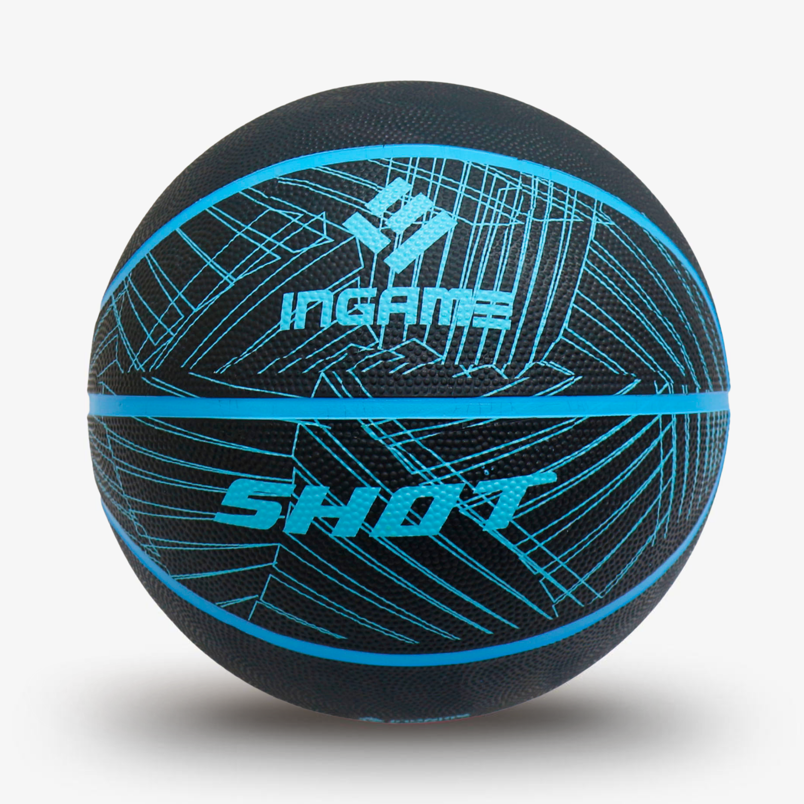 Мяч баскетбол INGAME Shot синий