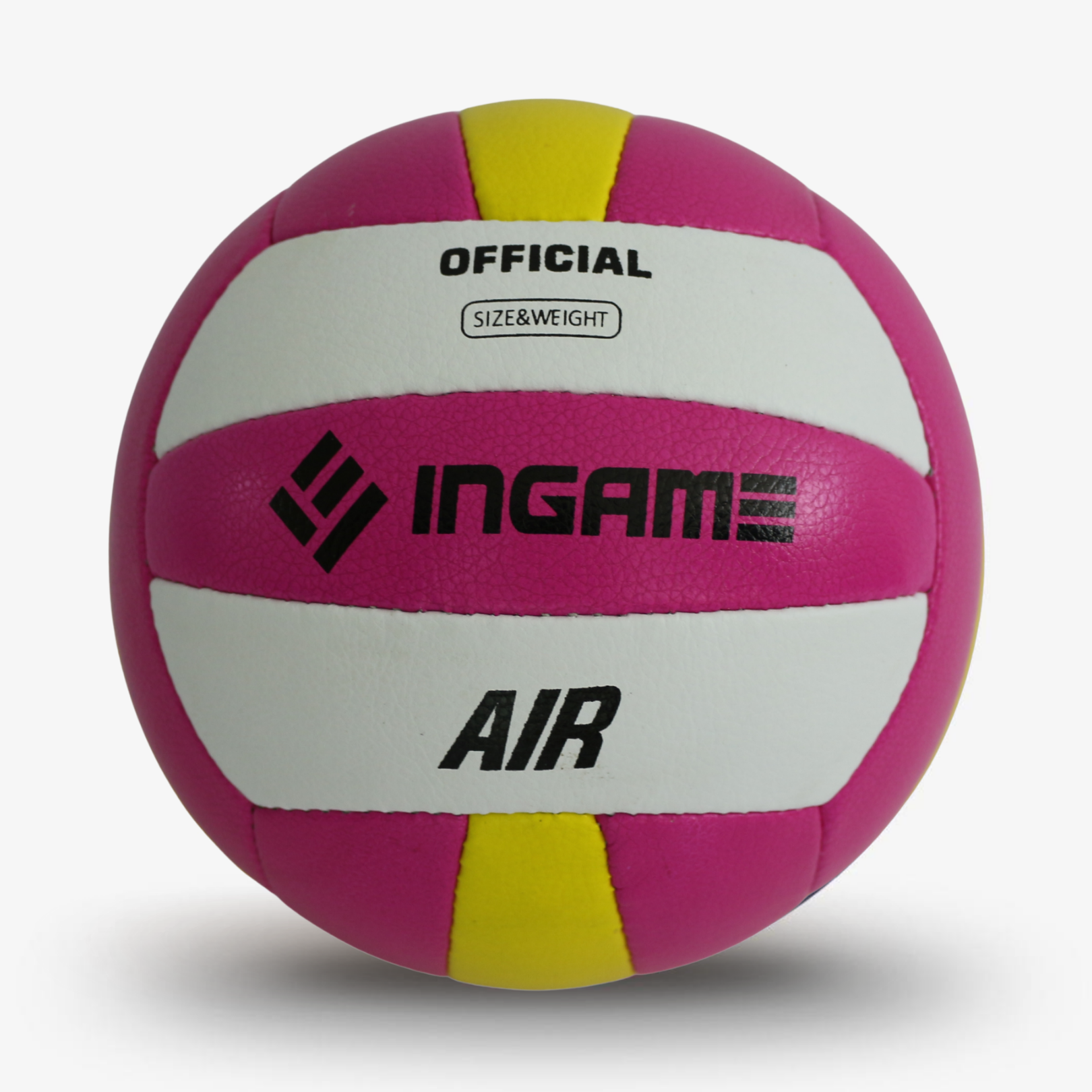 Мяч волейбольный Ingame Air розово-жёлтый