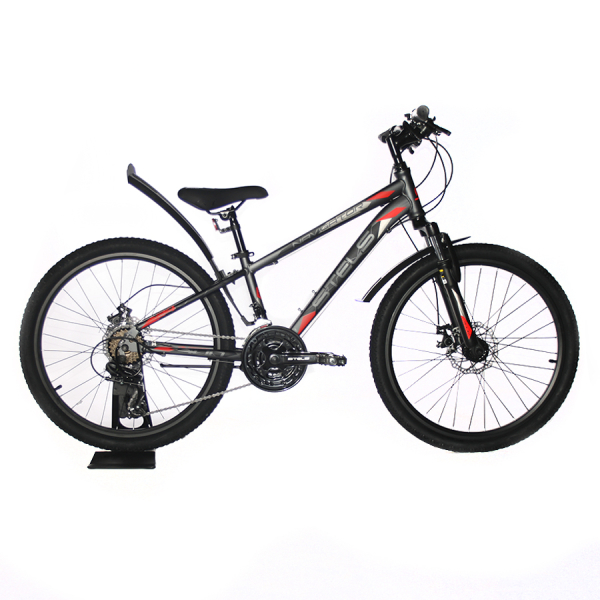 Велосипед Stels 24" Navigator 400 MD 12" серый-красный Shimano