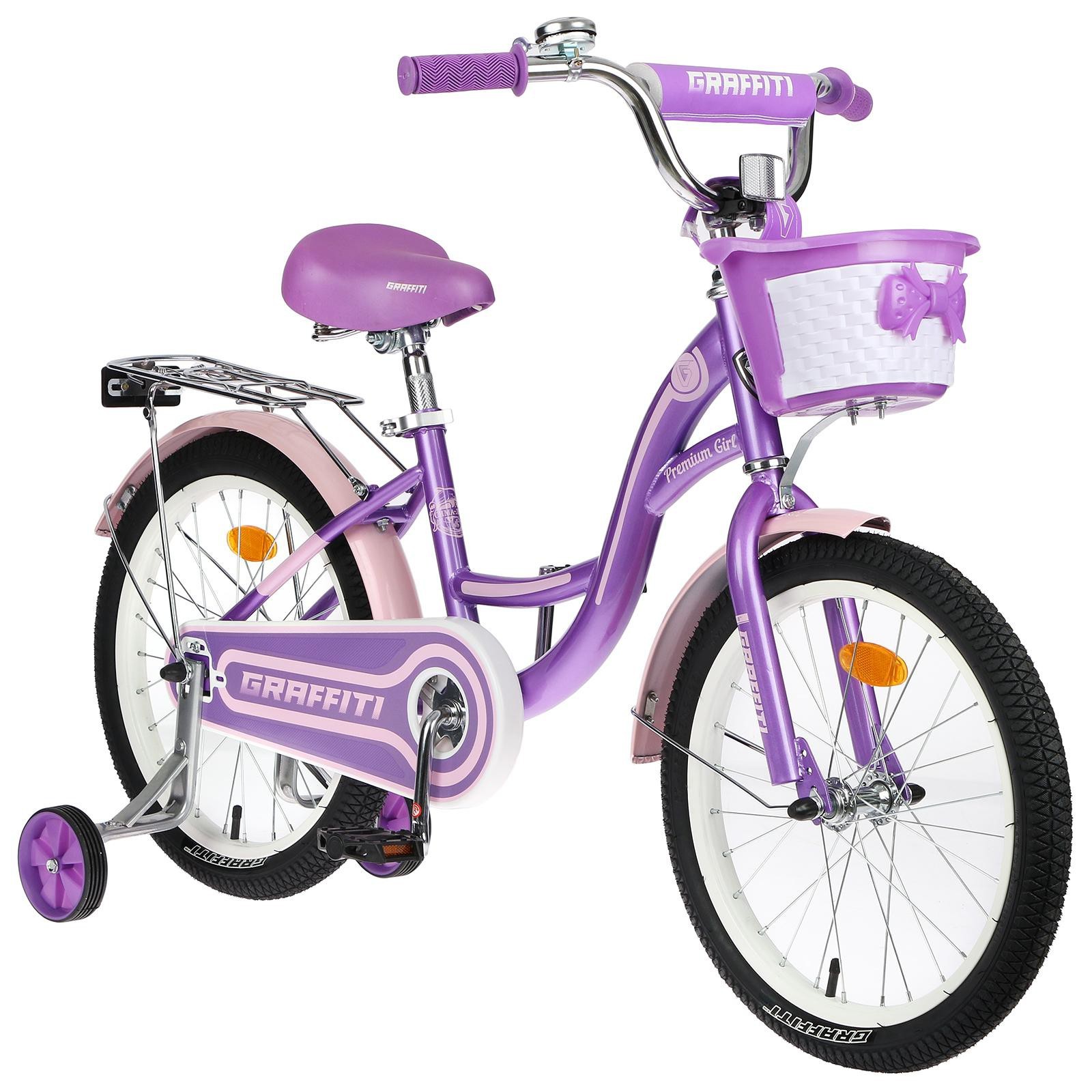 Велосипед 18 розовый. Детский велосипед Graffiti Premium girl 18. Детский велосипед Graffiti Classic girl 20. Graffiti велосипед детский розовый. Детский велосипед Graffiti Premium girl 12.