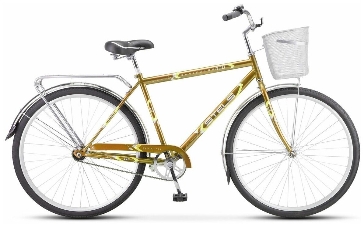 Велосипед Stels 28" Navigator- 300 Gent 20" светло-коричневый #