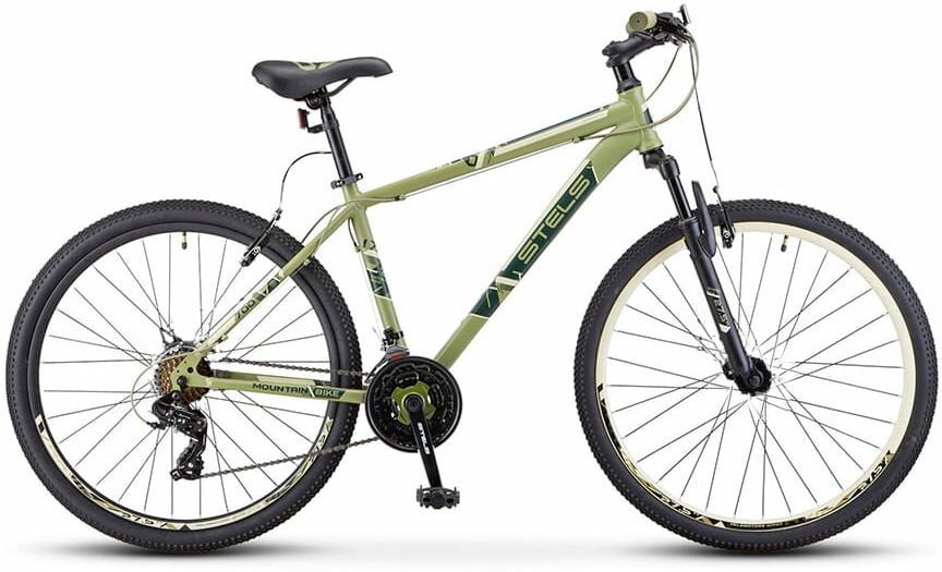 Велосипед Stels 27.5" Navigator- 700 V 17,5" хаки АКЦИЯ! #