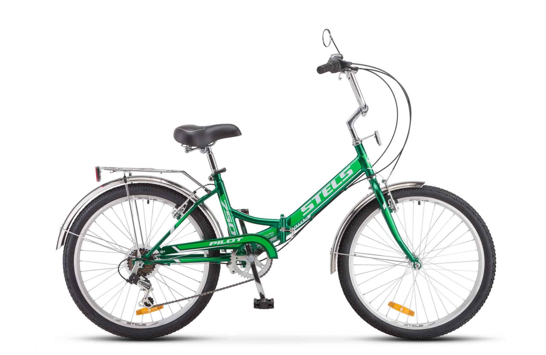 Велосипед Stels 24" Pilot-750 зелёный