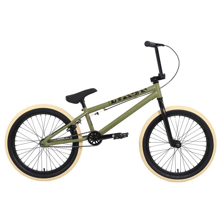 Велосипед TechTeam BMX Mack 20" хаки 2024