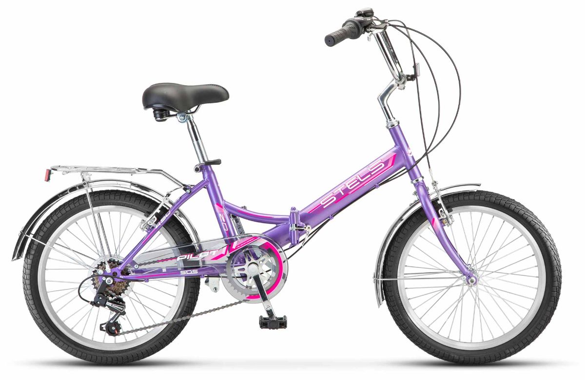 Велосипед Stels 20" Pilot 450 фиолетовый