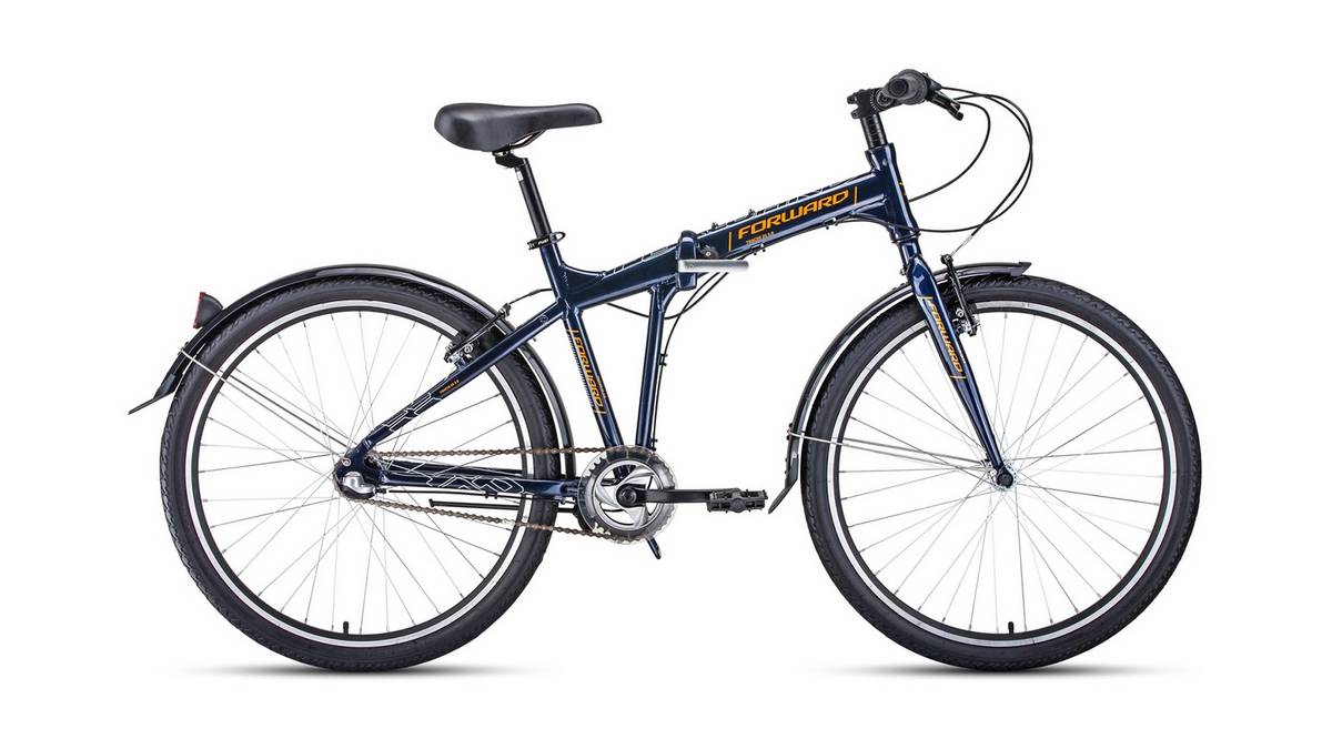 Велосипед Forward 26" TRACER 3.0 18" синий АКЦИЯ! #