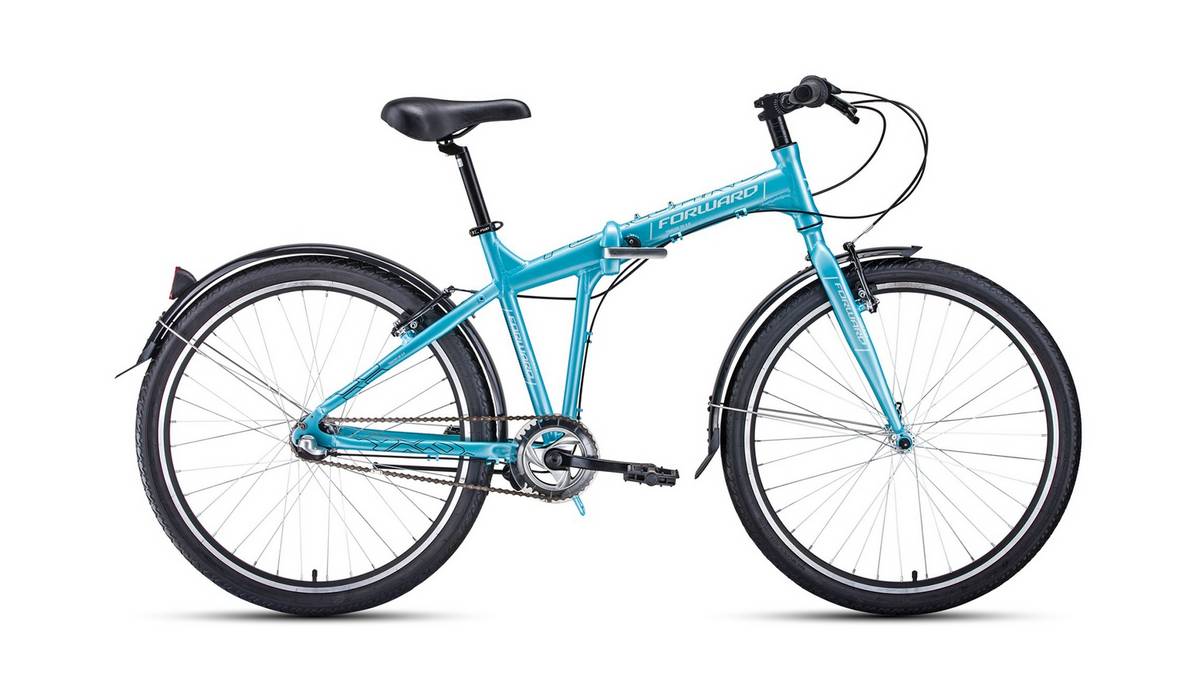 Велосипед Forward 26" TRACER 3.0 18" бирюзовый АКЦИЯ! #