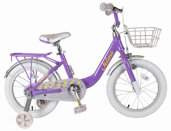 Велосипед TechTeam Milena 16" фиолетовый