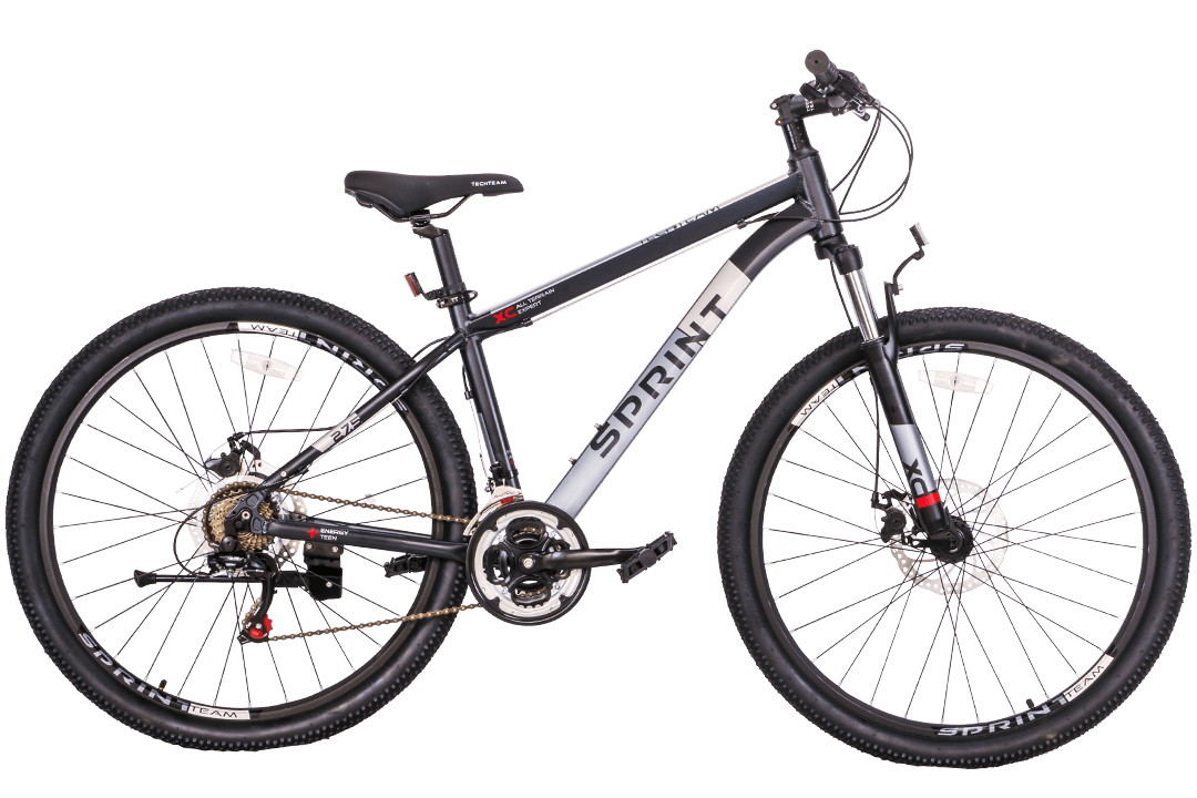 Велосипед TechTeam Sprint 27.5"x16" чёрный