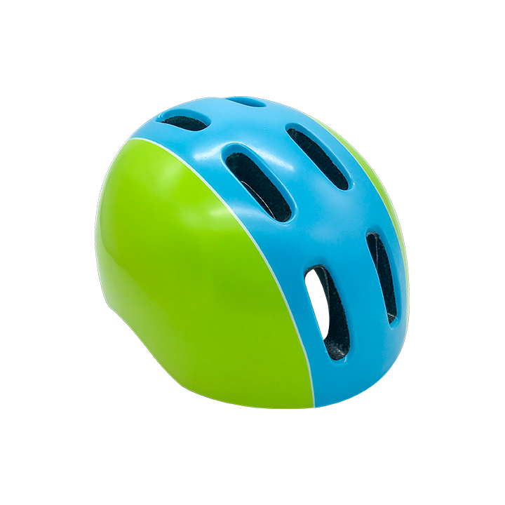 Шлем Tech Team Gravity 400 салатово-голубой