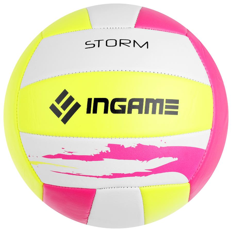 Мяч волейбол INGAME STORM зел-бел-роз