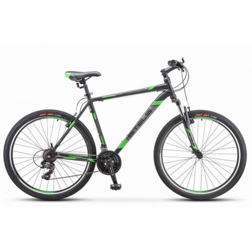 Велосипед Stels 27.5" Navigator- 700 MD 17.5" чёрный/зелёный АКЦИЯ!